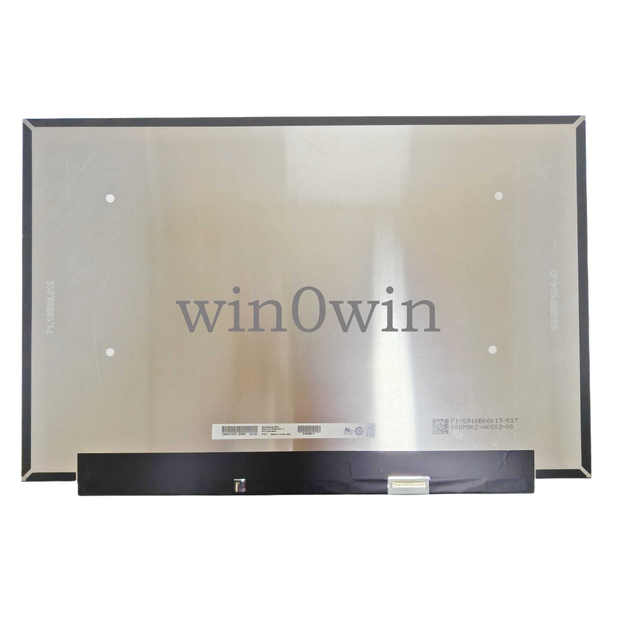 B160UAK01.K IPS 16,0-дюймовый матричный ЖК-экран для ноутбука, новая оригинальная сменная панель дисплея
B160UAK01.K IPS 16,0-дюймовый матричный ЖК-экран для ноутбука, новая оригинальная сменная панель дисплея