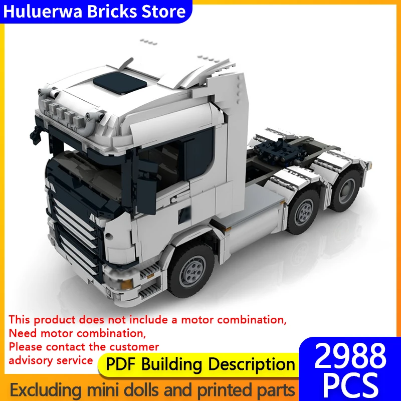 Speed Racing Car Model MOC Building Bricks Classic RC 6x4 Truck Modular Technology Gifts Holiday Assemble Children Toys Suit
Speed Racing Car Model MOC Building Bricks Classic RC 6x4 Truck Modular Technology Gifts Holiday Assemble Children Toys Suit