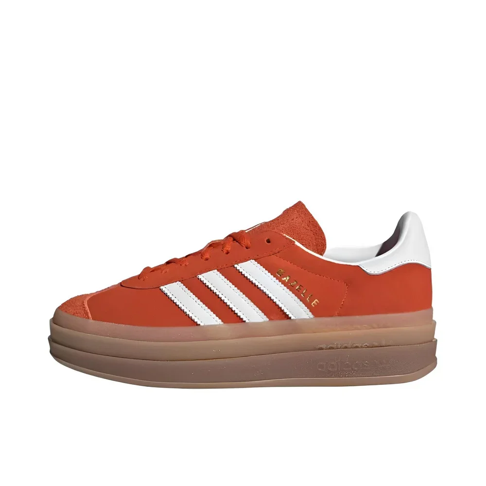 Adidas Originals Gazelle Bold Women Red Color Fashion Height Increase Sneakers Anti-slip German Training Board Shoes IG8672
Adidas Originals Gazelle Bold Women Red Color Fashion Height Increase Sneakers Anti-slip German Training Board Shoes IG8672
