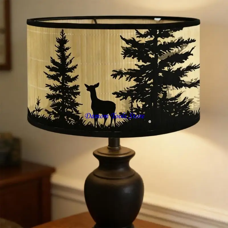 57BE Drum Lamp Shade Replacement Decorative Lampshades for Table,Floor Bedside Lamp Bamboo Lamp Shade Easy Assembly Required
57BE Drum Lamp Shade Replacement Decorative Lampshades for Table,Floor Bedside Lamp Bamboo Lamp Shade Easy Assembly Required