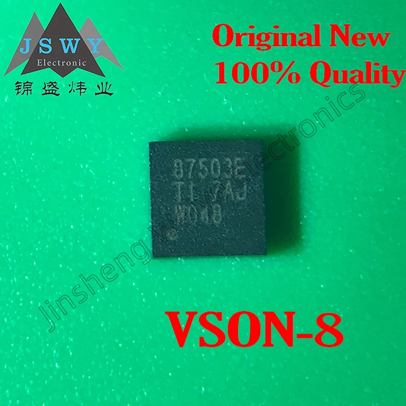 (5/20 pieces) CSD87503Q3E VSON-8 87503E/N channel enhancement mode MOSFET/30V33A/new original spot Electronics
(5/20 pieces) CSD87503Q3E VSON-8 87503E/N channel enhancement mode MOSFET/30V33A/new original spot Electronics