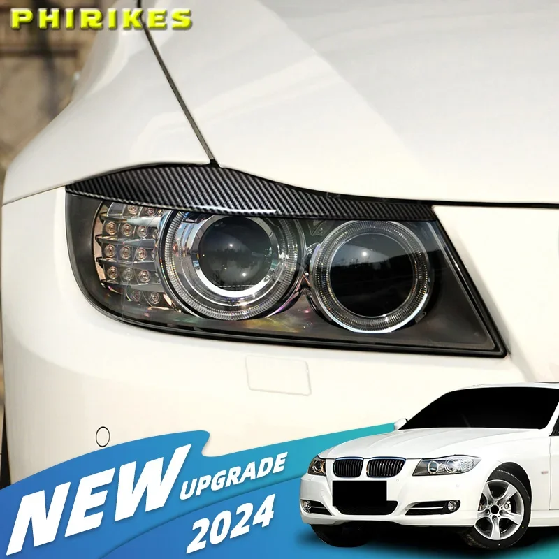 For BMW 3 Series E90 E91 2pcs ABS Gloss Black Headlight Eyebrows Eyelid 2005 2006 2007 2008 2009 2010 2011 Sedan / Touring
For BMW 3 Series E90 E91 2pcs ABS Gloss Black Headlight Eyebrows Eyelid 2005 2006 2007 2008 2009 2010 2011 Sedan / Touring