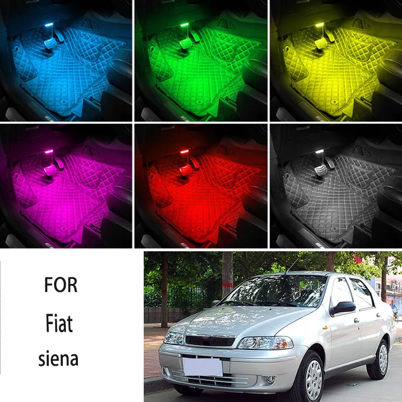 FOR Fiat-siena LED Car Interior Ambient Foot Light Atmosphere Decorative Lamps Party decoration lights Neon strips
FOR Fiat-siena LED Car Interior Ambient Foot Light Atmosphere Decorative Lamps Party decoration lights Neon strips