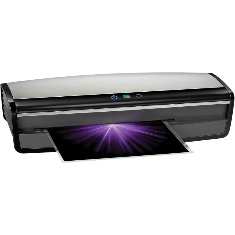 125 Laminator with 10 Pouches, 12.5 Inch (5734101), Black & Grey 
125 Laminator with 10 Pouches, 12.5 Inch (5734101), Black & Grey