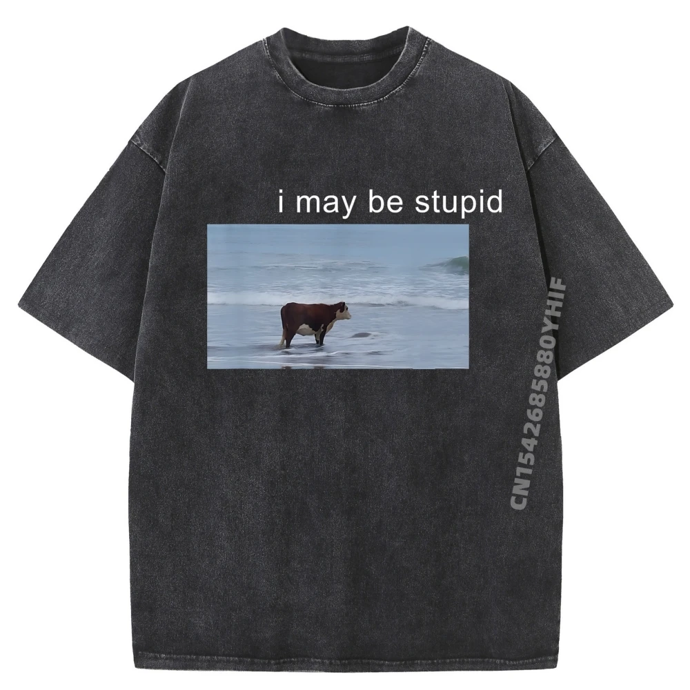 I May Be Stupid Cow Meme I May Be Stupid Забавная футболка с рисунком Роскошная мужская футболка высокого качества Повседневная стираная одежда
I May Be Stupid Cow Meme I May Be Stupid Забавная футболка с рисунком Роскошная мужская футболка высокого качества Повседневная стираная одежда