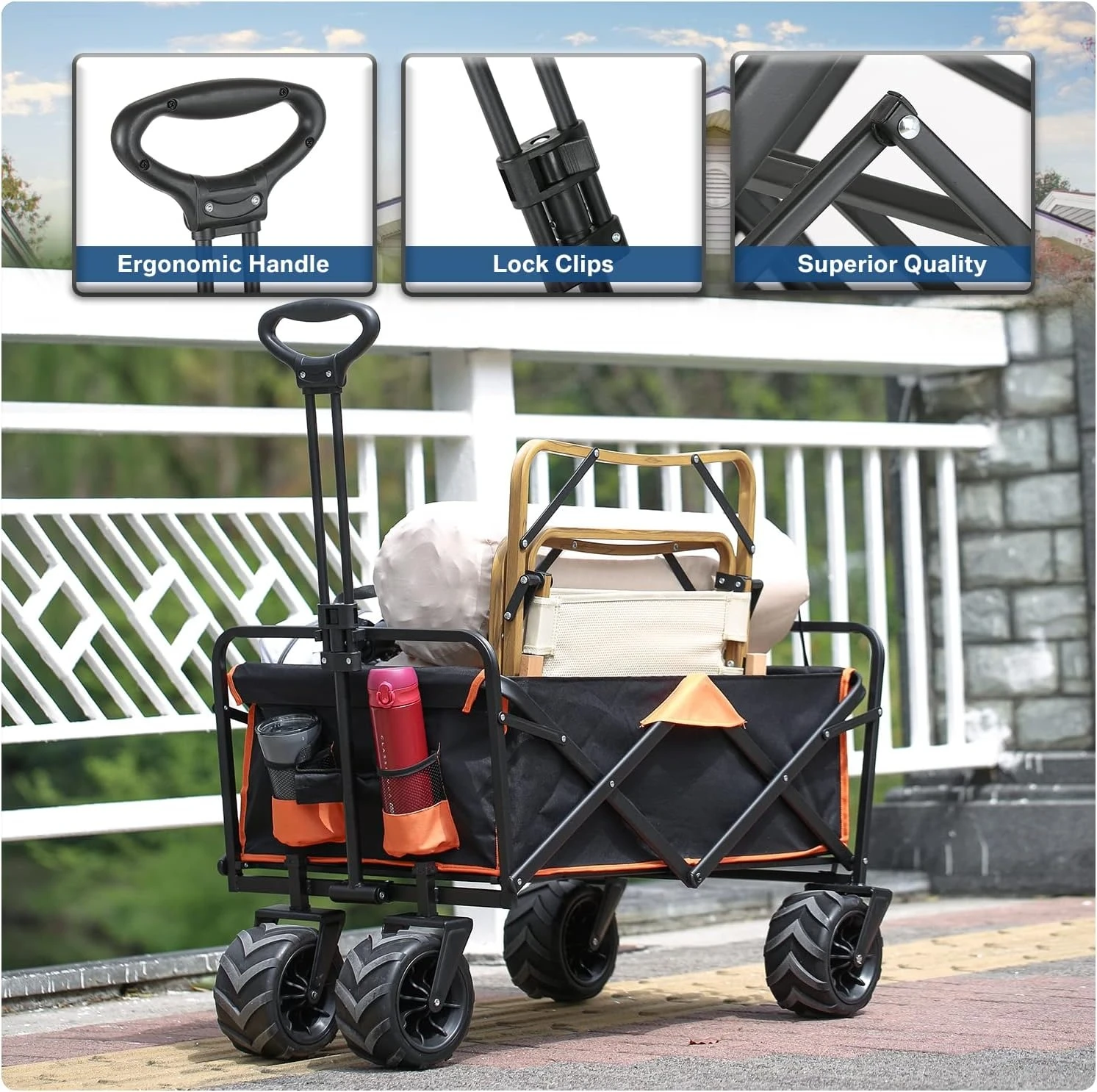 Складной вагон емкостью 350 фунтов, складные походные вагоны на открытом воздухе, портативная универсальная тележка для продуктов, регулируемые тележки на колесиках
Складной вагон емкостью 350 фунтов, складные походные вагоны на открытом воздухе, портативная универсальная тележка для продуктов, регулируемые тележки на колесиках