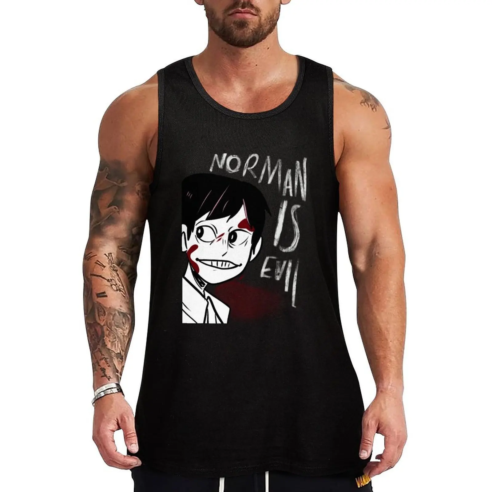 Norman EVIL Tank Top Basic Casual Sleeveless Top Solid Lightweight Tank
Norman EVIL Tank Top Basic Casual Sleeveless Top Solid Lightweight Tank