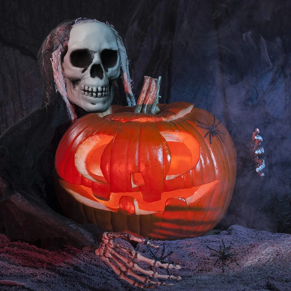 8 Pcs Simulation Skull Halloween Model Haunted House Decoration Plastic Scary Fake Props Party Photo Realistic
8 Pcs Simulation Skull Halloween Model Haunted House Decoration Plastic Scary Fake Props Party Photo Realistic