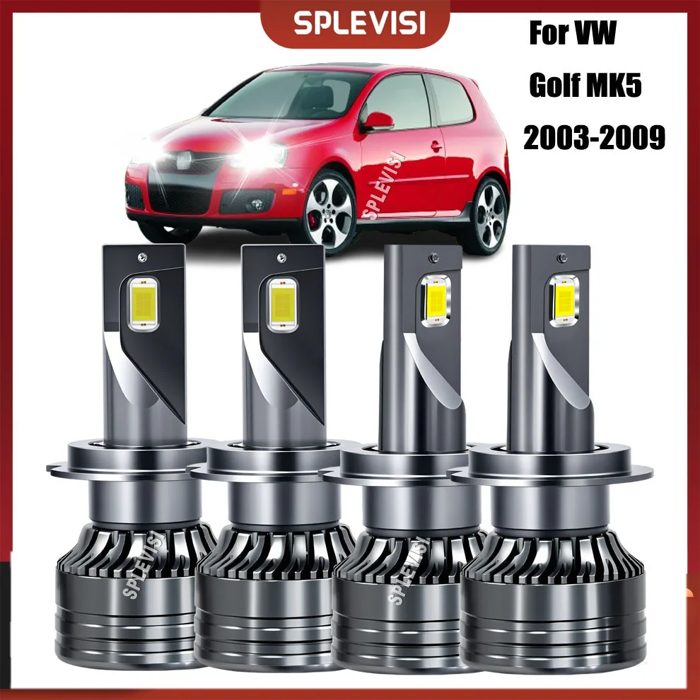 4Pc H7 477/499 LED Headlight Bulb Main Dipped Beam Xenon White Canbus For VW Golf MK5 2003 2004 2005 2006 2007 2008 2009
4Pc H7 477/499 LED Headlight Bulb Main Dipped Beam Xenon White Canbus For VW Golf MK5 2003 2004 2005 2006 2007 2008 2009