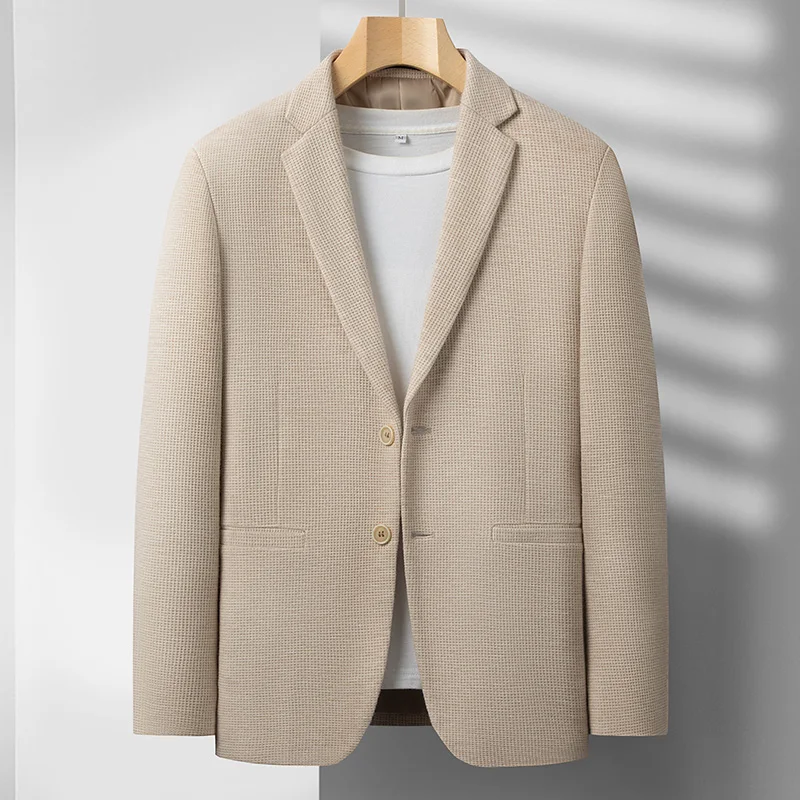 2026 Men's High-End Boutique Wool Suit Casual Business Top Coat Fashion Gentleman Party Four Seasons Elegant Tailored Suit
2026 Men's High-End Boutique Wool Suit Casual Business Top Coat Fashion Gentleman Party Four Seasons Elegant Tailored Suit