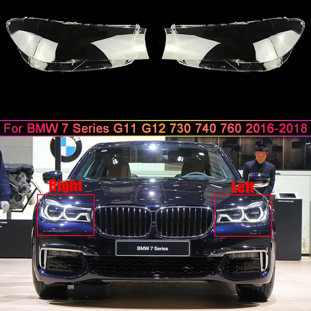 For BMW 7 Series G11 G12 730 740 760 2016 2017 2018 Headlamp Cover Transparent Lamp Shade Case Headlight Shell Lens Plexiglass
For BMW 7 Series G11 G12 730 740 760 2016 2017 2018 Headlamp Cover Transparent Lamp Shade Case Headlight Shell Lens Plexiglass