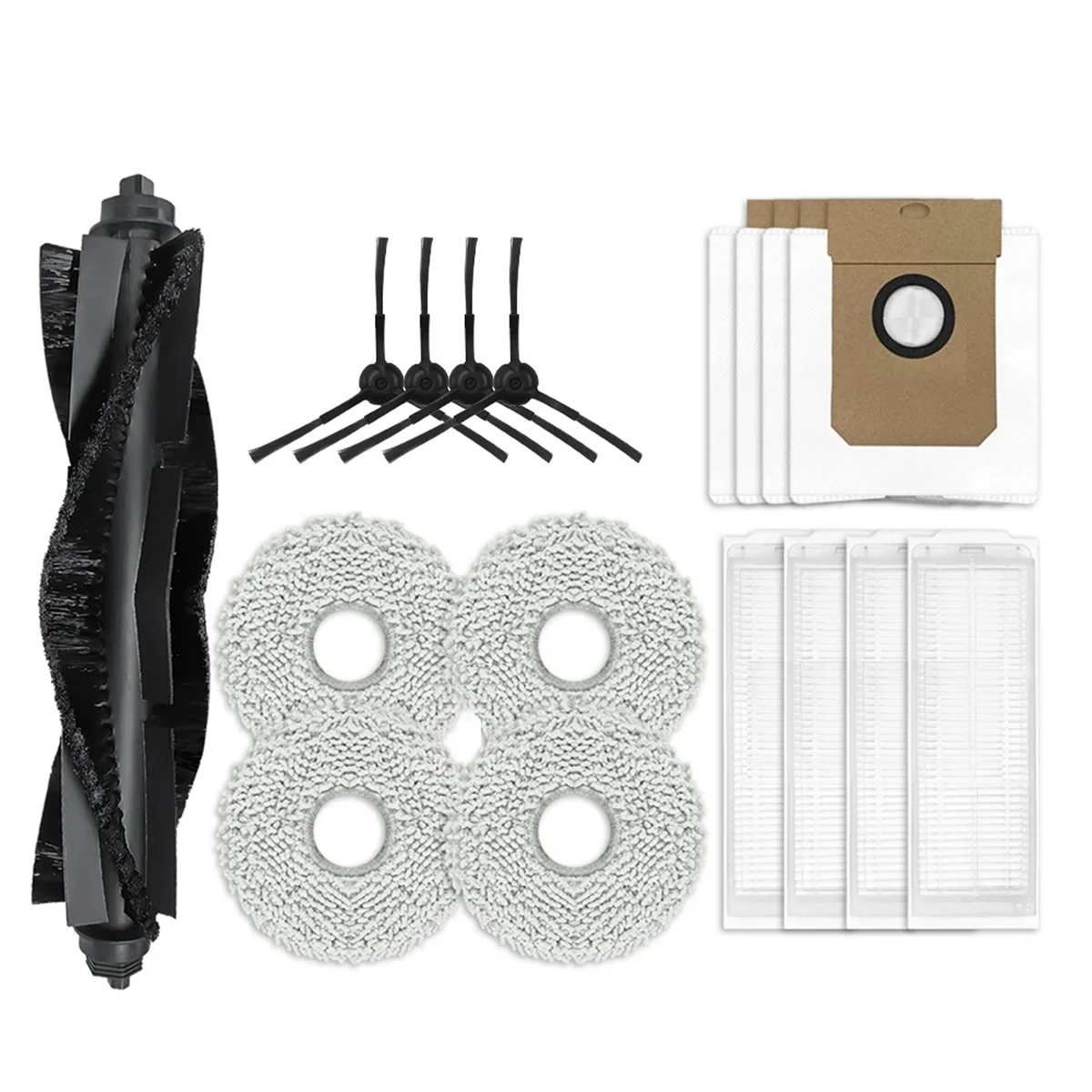 A04V For L108s Pro Ultra Robot Vacuum Main Side Brush HEPA Filter Mop Pad Dust Bag Spare Part Accessories
A04V For L108s Pro Ultra Robot Vacuum Main Side Brush HEPA Filter Mop Pad Dust Bag Spare Part Accessories