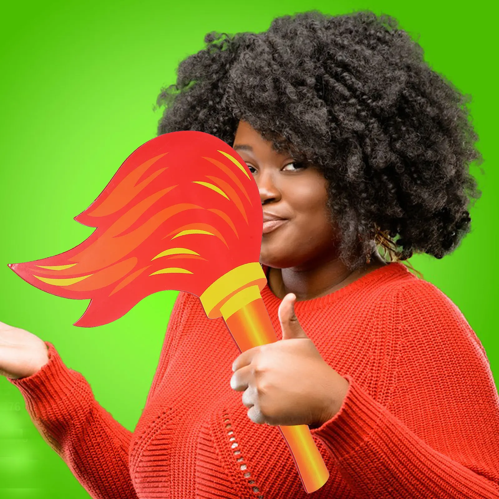 10 Pieces Lifelike Torch Props Fine Craftsmanship for Kindergarten Graduation Ceremony Sports Celebration Stage
10 Pieces Lifelike Torch Props Fine Craftsmanship for Kindergarten Graduation Ceremony Sports Celebration Stage