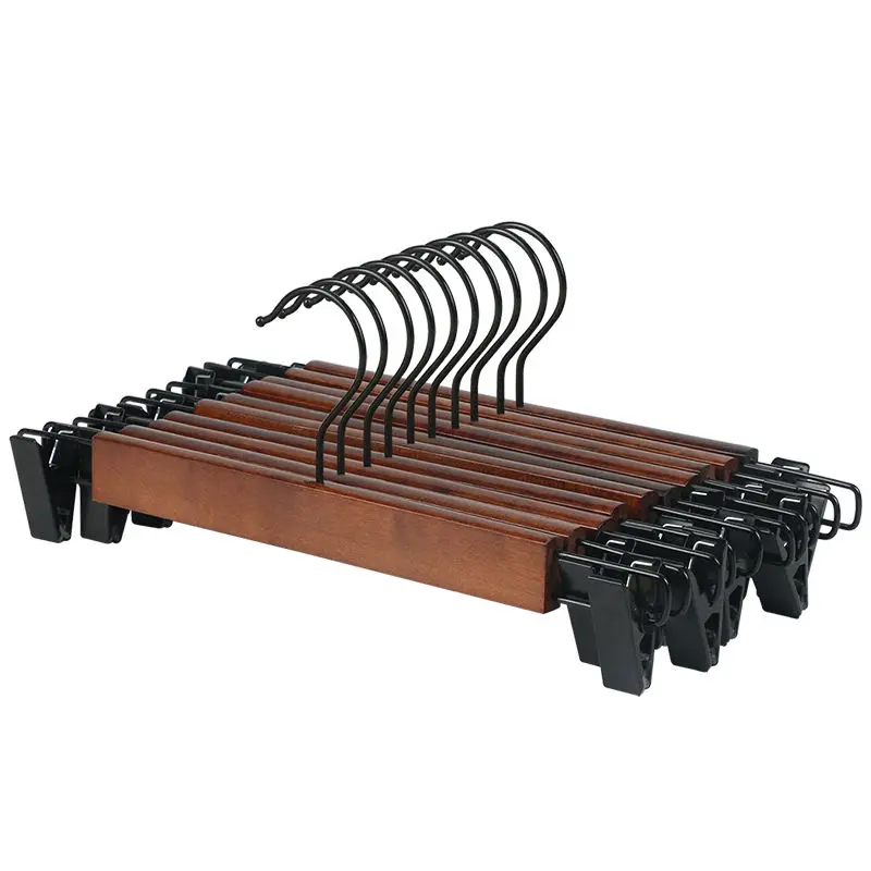 Solid wood pants rack pants clip household non-marking wooden skirt multi-functional with clip hanging pants clothes organizer
Solid wood pants rack pants clip household non-marking wooden skirt multi-functional with clip hanging pants clothes organizer