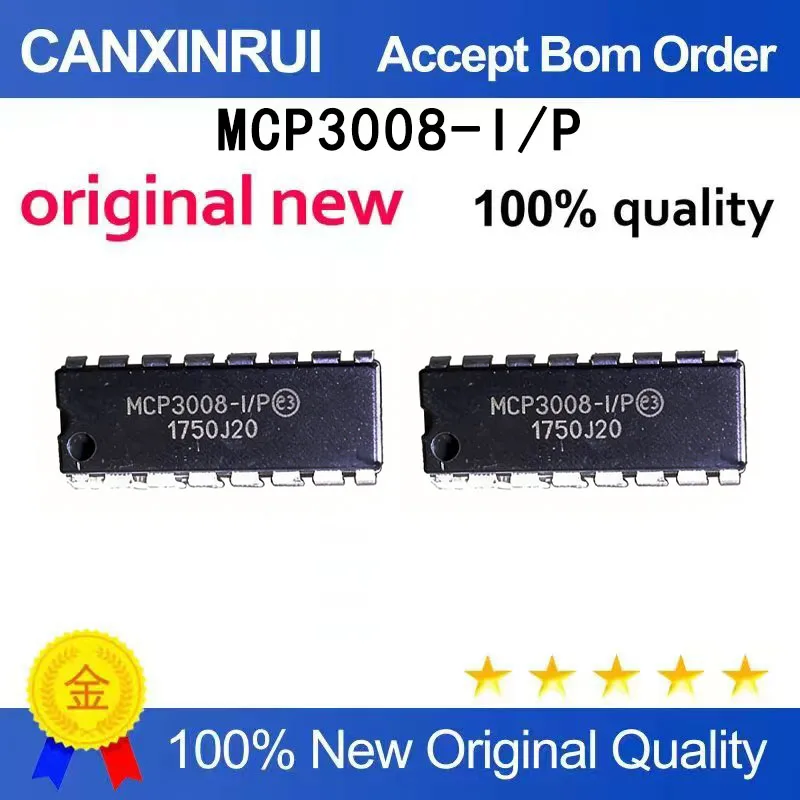 (5pcs-100pcs)Brand new original MCP3008-I/P MCP3008 DIP-16 spot chip IC
(5pcs-100pcs)Brand new original MCP3008-I/P MCP3008 DIP-16 spot chip IC