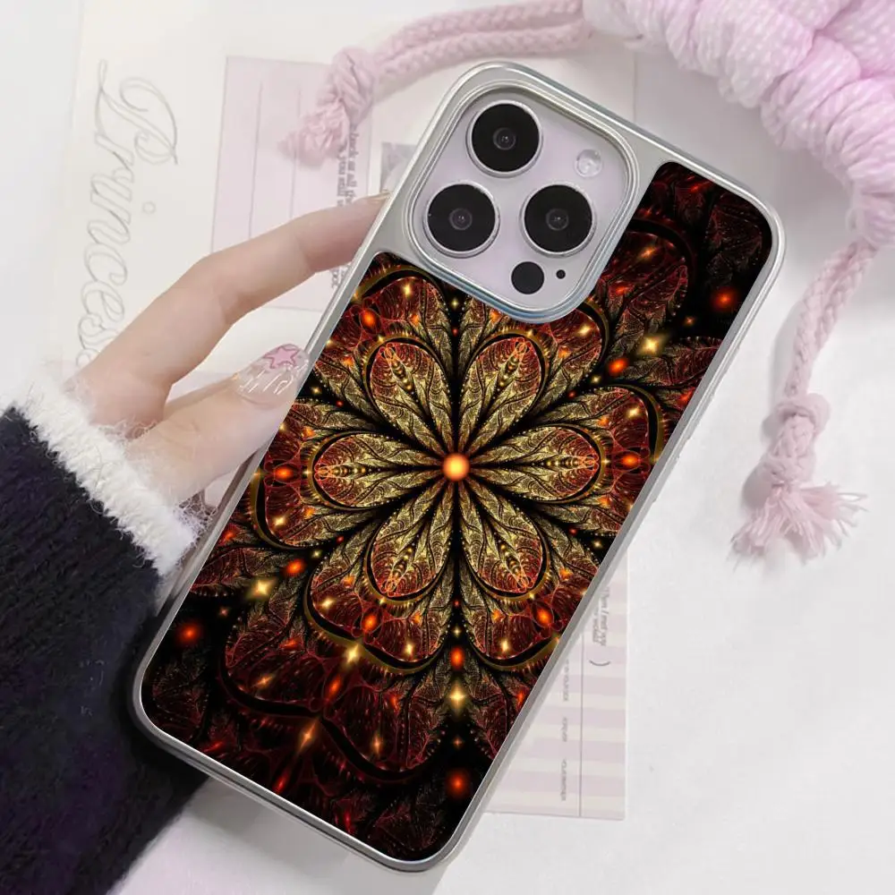 Aesthetic Fractal Art Phone Case for iPhone 17 16 15 14 13 12 11 Air Pro Max Plus Electroplated Silver Cover
Aesthetic Fractal Art Phone Case for iPhone 17 16 15 14 13 12 11 Air Pro Max Plus Electroplated Silver Cover