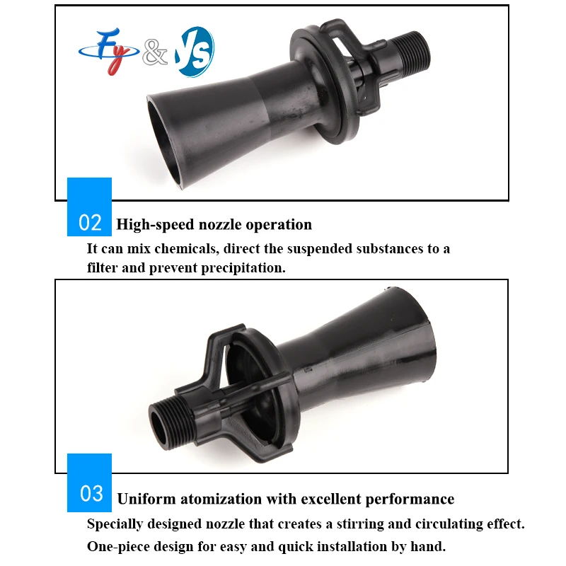 1Pc Hot Sale PP Mixing Jet Nozzle,Venturi Keep Water Motion Mixing Fluid Spray Nozzle ,Plastic Eductor Nozzle
1Pc Hot Sale PP Mixing Jet Nozzle,Venturi Keep Water Motion Mixing Fluid Spray Nozzle ,Plastic Eductor Nozzle