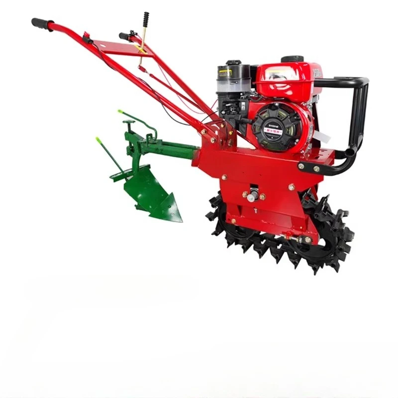 Gasoline micro-tiller plowing soil tiller chain rail unicycle tiller crawler plowing machine
Gasoline micro-tiller plowing soil tiller chain rail unicycle tiller crawler plowing machine