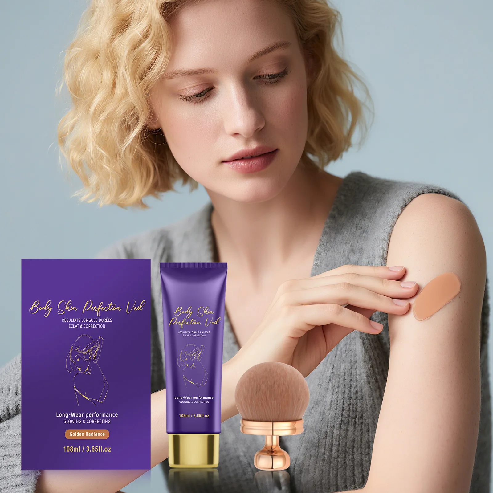 108ml Body Concealer Waterproof Tattoo Concealer Body Concealer Care Cream Brush Concealer Full Coverage Scars Tattoo Concealer
108ml Body Concealer Waterproof Tattoo Concealer Body Concealer Care Cream Brush Concealer Full Coverage Scars Tattoo Concealer