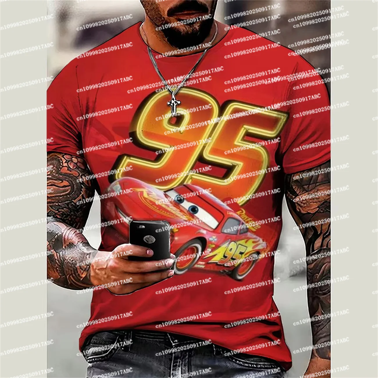 (MINISO) Pixar Cars Lightning McQueen Men Clothes T Shirts For Kid Cartoons Casual Tops Boys Girls Shirt Summer Women T-shirt
(MINISO) Pixar Cars Lightning McQueen Men Clothes T Shirts For Kid Cartoons Casual Tops Boys Girls Shirt Summer Women T-shirt