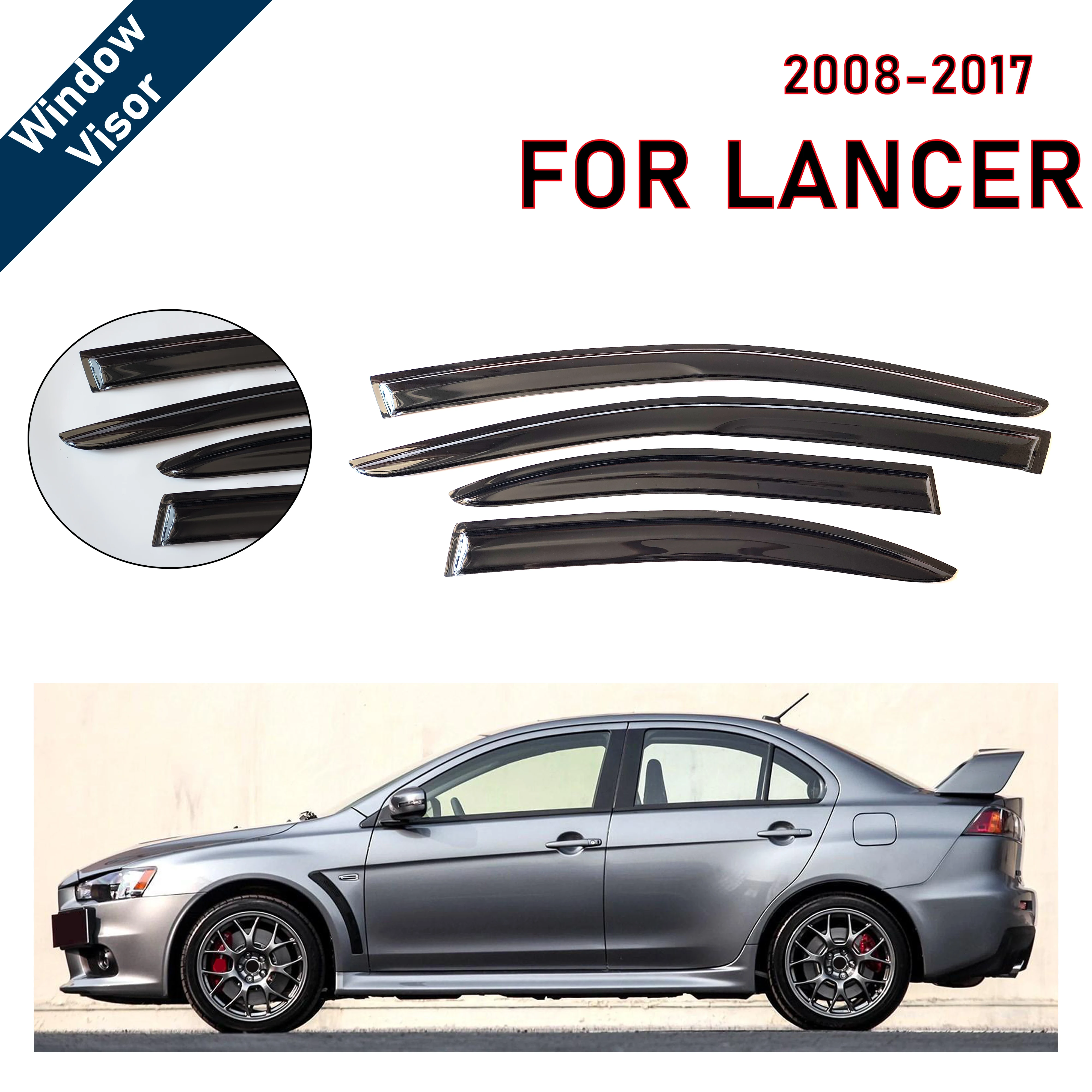 4 шт. новейшей модели солнцезащитного козырька на окно автомобиля для Lancer 2008-2017, оконный козырек от дождя, оконные козырьки от дождя
4 шт. новейшей модели солнцезащитного козырька на окно автомобиля для Lancer 2008-2017, оконный козырек от дождя, оконные козырьки от дождя