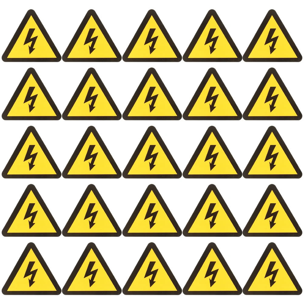 25pcs Electric Shock Warning Stickers Safety Labels High Voltage Decal 100x100mm Yellow Triangle No Glue Easy Peel Indoor
25pcs Electric Shock Warning Stickers Safety Labels High Voltage Decal 100x100mm Yellow Triangle No Glue Easy Peel Indoor