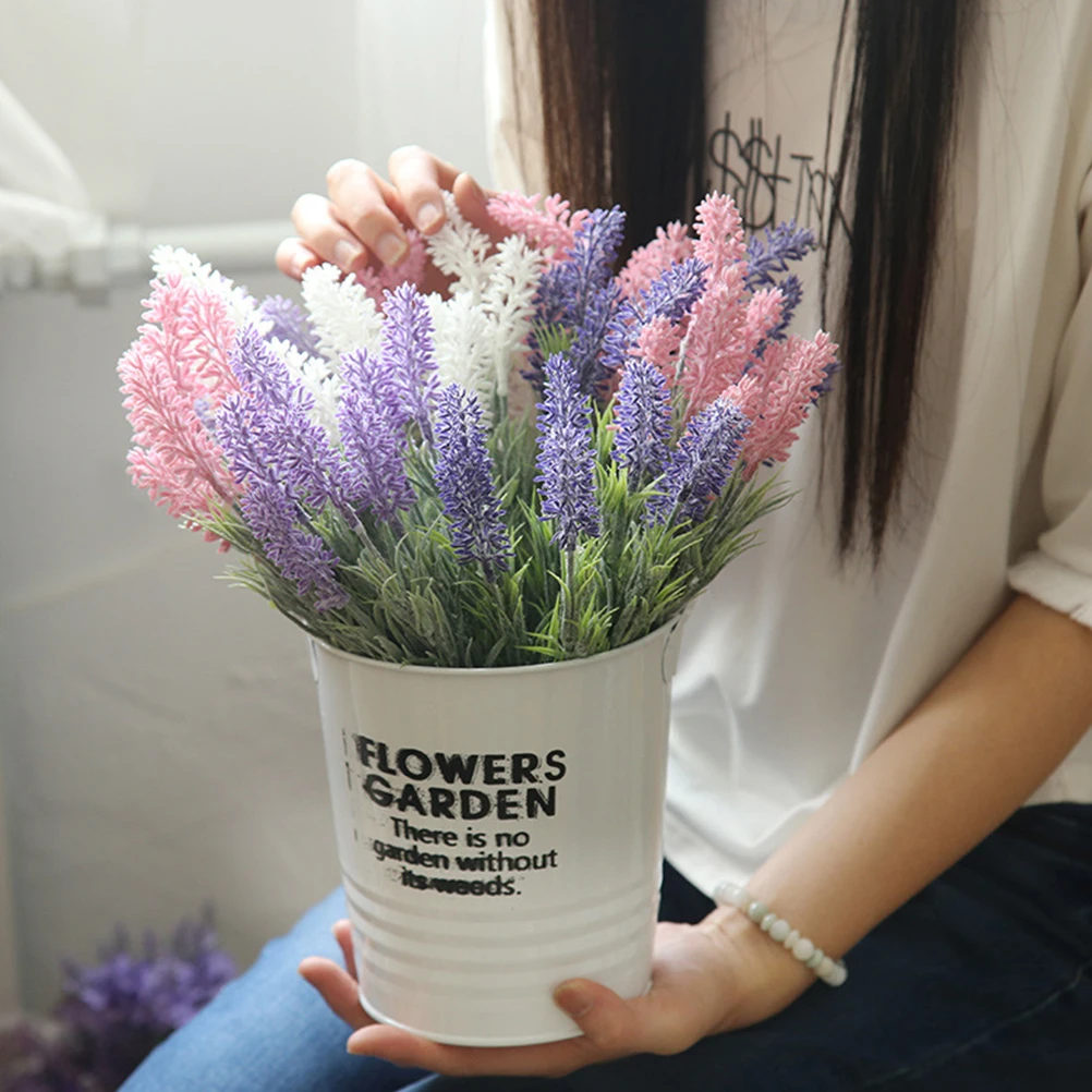 10 PCs Artificial Flower Bouquet Simulated Lavender for Basket Sumulated Plant Home Decoration Flowers Office Simulation Party
10 PCs Artificial Flower Bouquet Simulated Lavender for Basket Sumulated Plant Home Decoration Flowers Office Simulation Party