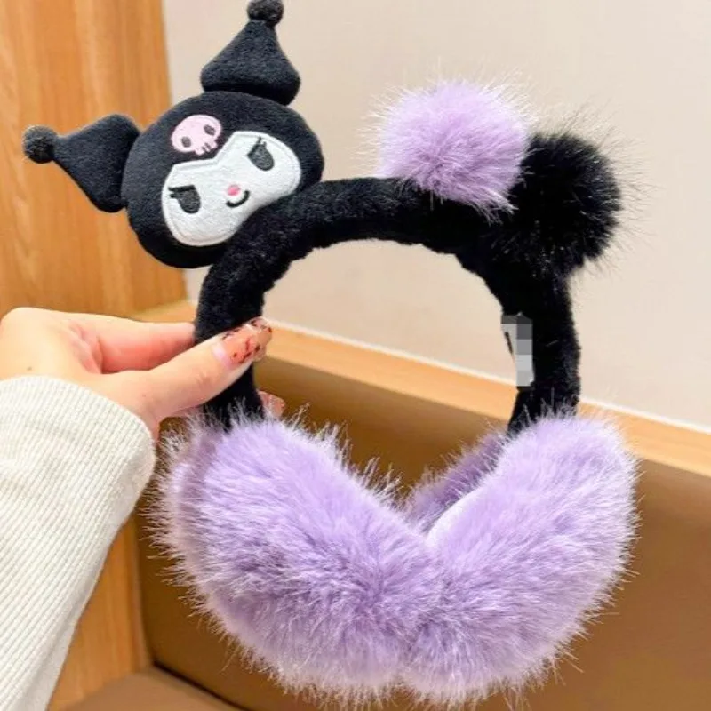 Sanrio Hello Kitty Earmuffs Winter Cute Cartoon Kuromi Plush Warm Anti-freeze Kitty Earmuffs Outdoor High-value Earmuffs Warm
Sanrio Hello Kitty Earmuffs Winter Cute Cartoon Kuromi Plush Warm Anti-freeze Kitty Earmuffs Outdoor High-value Earmuffs Warm
