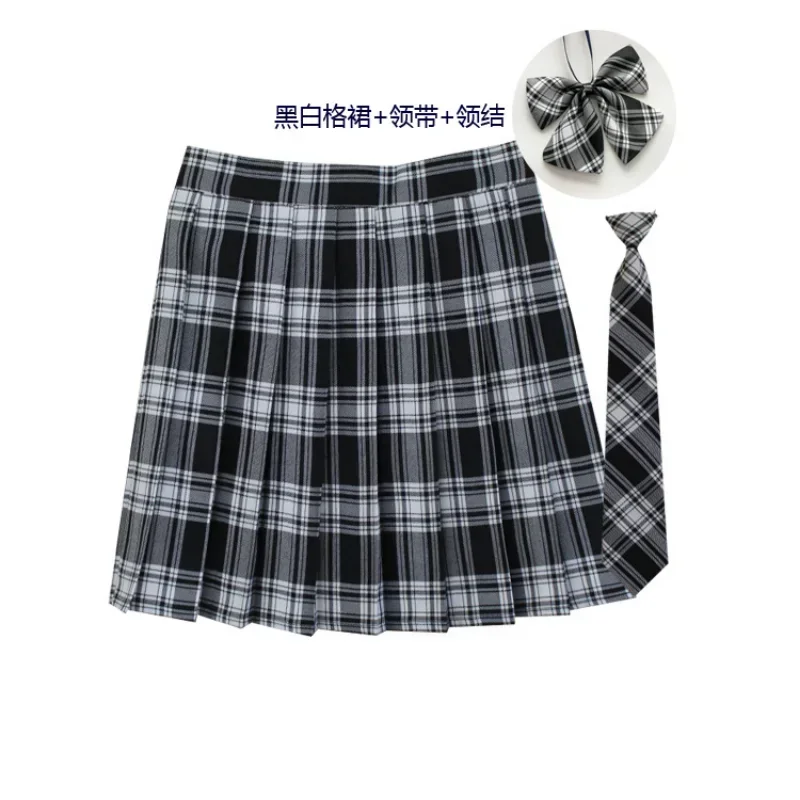 Women Plaid Pleat Skirt With Necktie Bowtie XS- 4XL Harajuku Preppy Mini Japanese School Uniforms Girls Summer Y2k Jupe Юбка
Women Plaid Pleat Skirt With Necktie Bowtie XS- 4XL Harajuku Preppy Mini Japanese School Uniforms Girls Summer Y2k Jupe Юбка