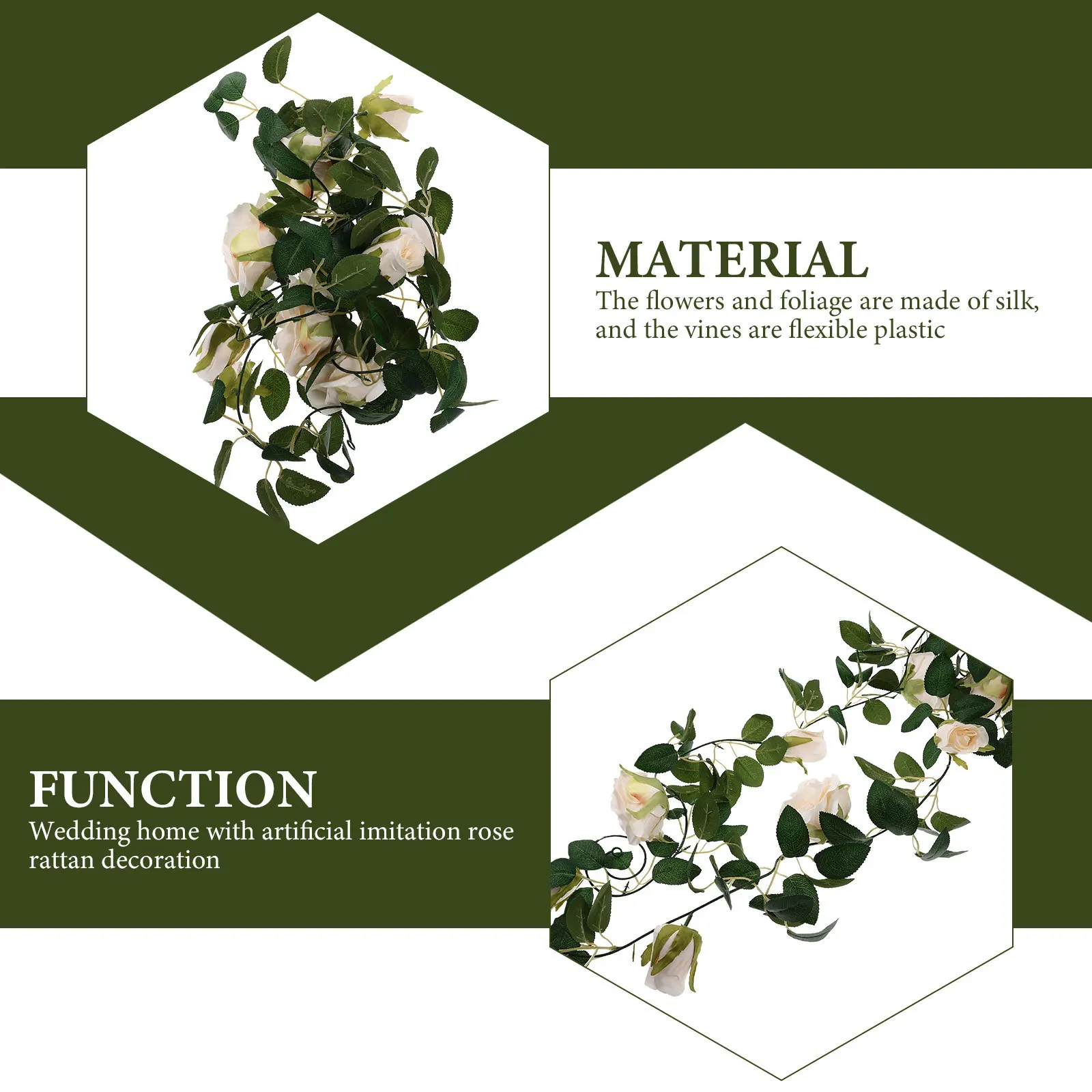 Simulation Rose Flower Rattan Artificial Vine Wall Art Front Door Hanging Decorative Rose Pendant Swag Imitation Flower Vine
Simulation Rose Flower Rattan Artificial Vine Wall Art Front Door Hanging Decorative Rose Pendant Swag Imitation Flower Vine