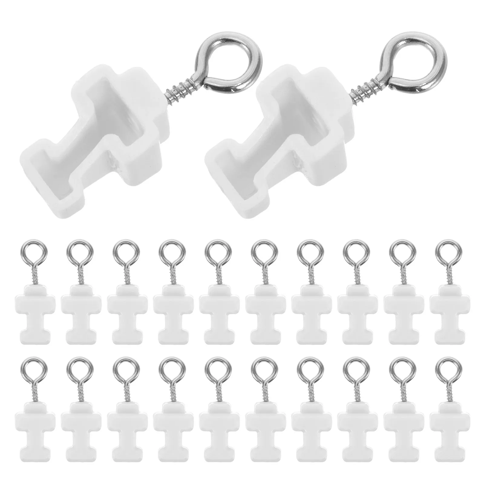 120Pcs Curtain Track End Stops Plastic Rail End Caps Hidden Flexible Curtain Rail Fittings for Curved Straight Wall Mount
120Pcs Curtain Track End Stops Plastic Rail End Caps Hidden Flexible Curtain Rail Fittings for Curved Straight Wall Mount