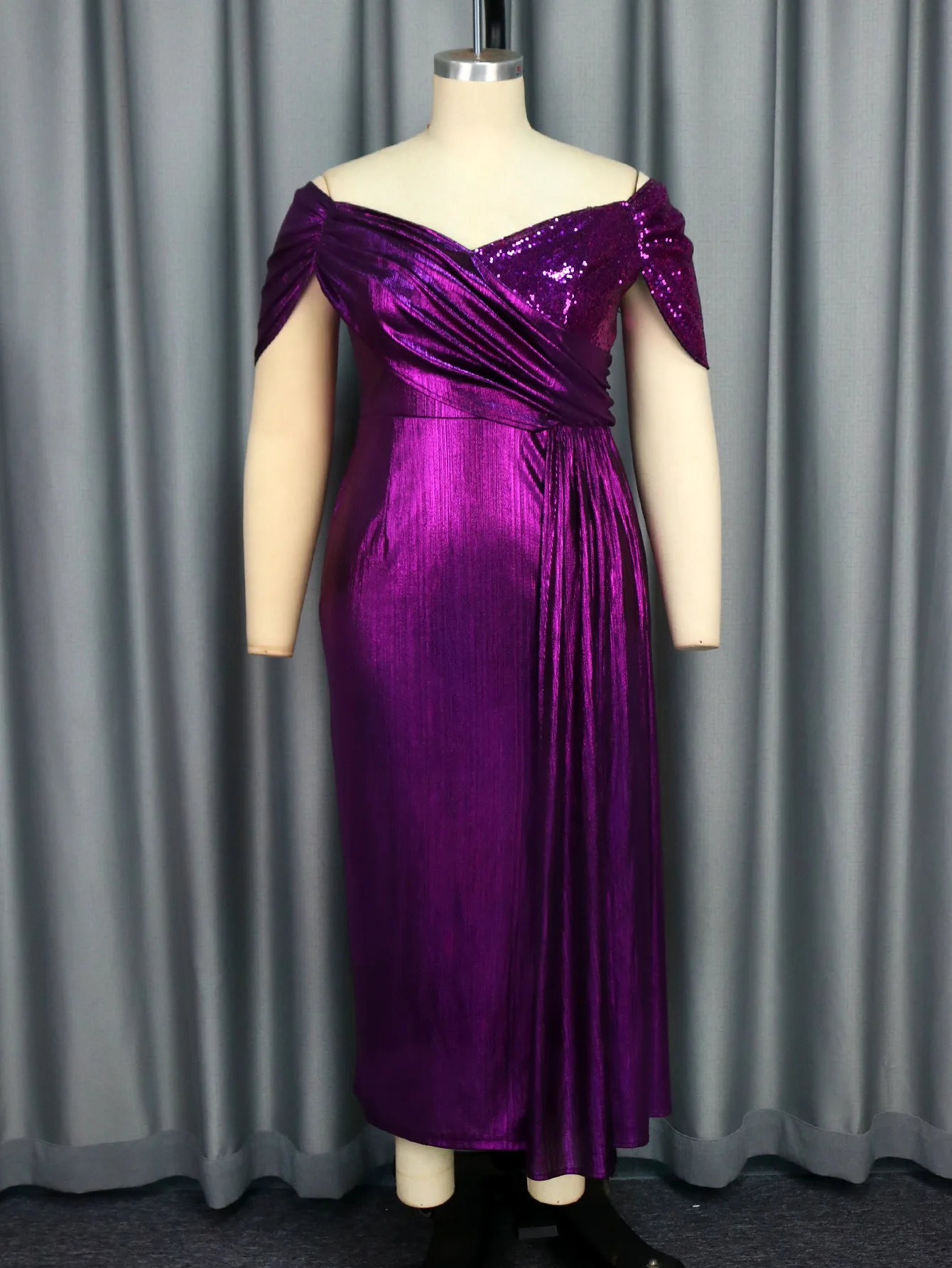 Evening Party Dresses New Shoulder Women Hanging V-neck Banquet Evening Dress Party Pleated Small Sleeve Cover Dress Dresses
Evening Party Dresses New Shoulder Women Hanging V-neck Banquet Evening Dress Party Pleated Small Sleeve Cover Dress Dresses