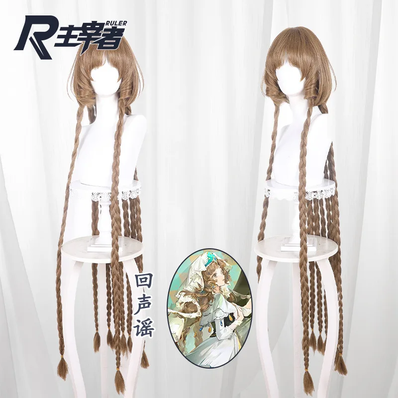 Reverse: 1999 Everecho Cosplay Wig Brown Long Twin Braids Simulated Round Scalp Top High Temperature Fiber Wig for Anime Game
Reverse: 1999 Everecho Cosplay Wig Brown Long Twin Braids Simulated Round Scalp Top High Temperature Fiber Wig for Anime Game