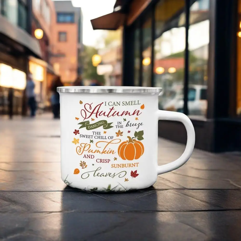 Just A Girl Who Love Fall Printed Creative Enamel Mugs Coffee Cups Holiday Party Wine Juice Handle Mug Best Thanksgiving Gifts
Just A Girl Who Love Fall Printed Creative Enamel Mugs Coffee Cups Holiday Party Wine Juice Handle Mug Best Thanksgiving Gifts