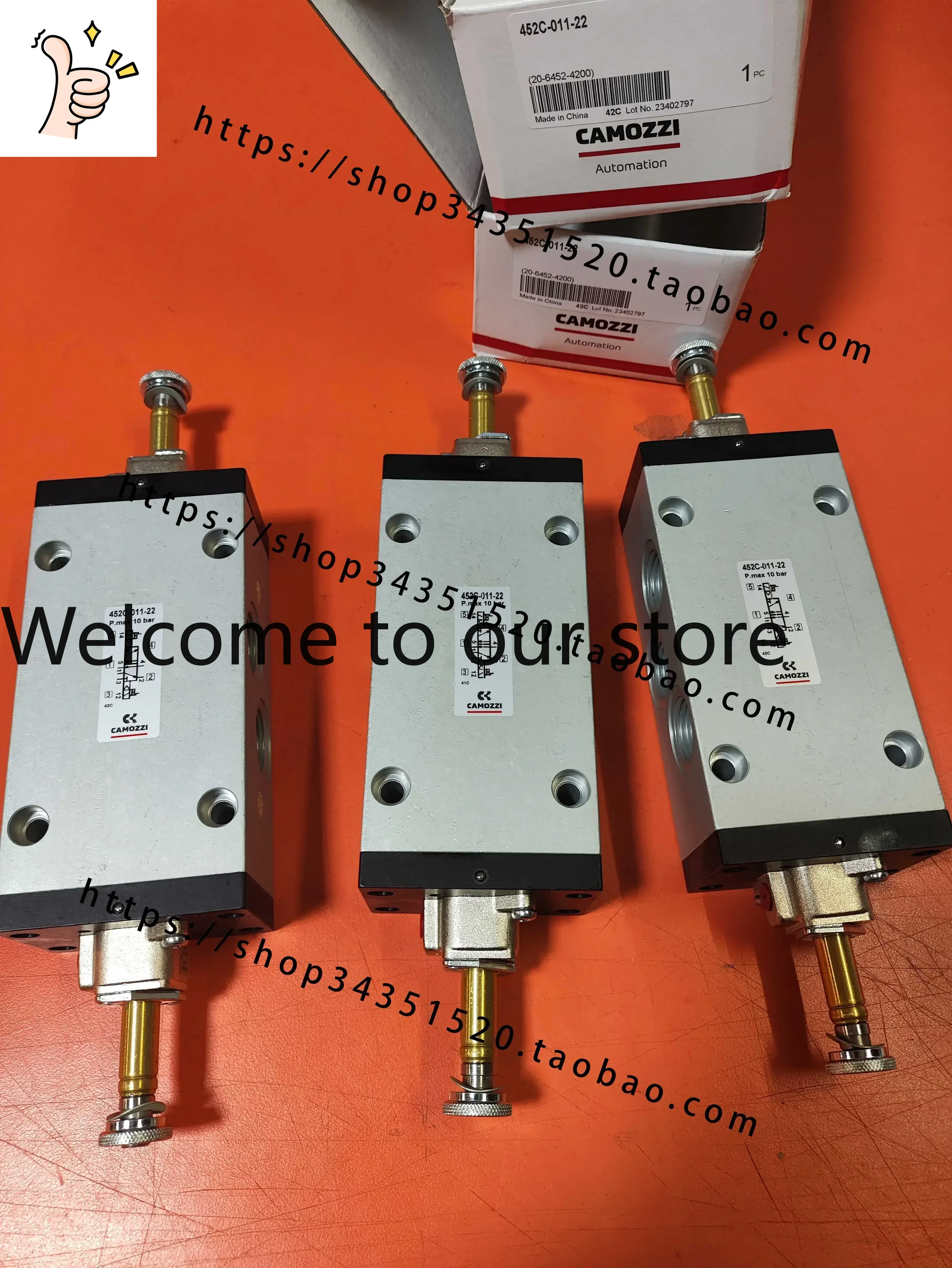 2026.4Customize CAMOZZI Kang Maosheng 452C-011-22,016-50-A63 Solenoid Valves 33,34,358-015 Kang Maosheng.
2026.4Customize CAMOZZI Kang Maosheng 452C-011-22,016-50-A63 Solenoid Valves 33,34,358-015 Kang Maosheng.