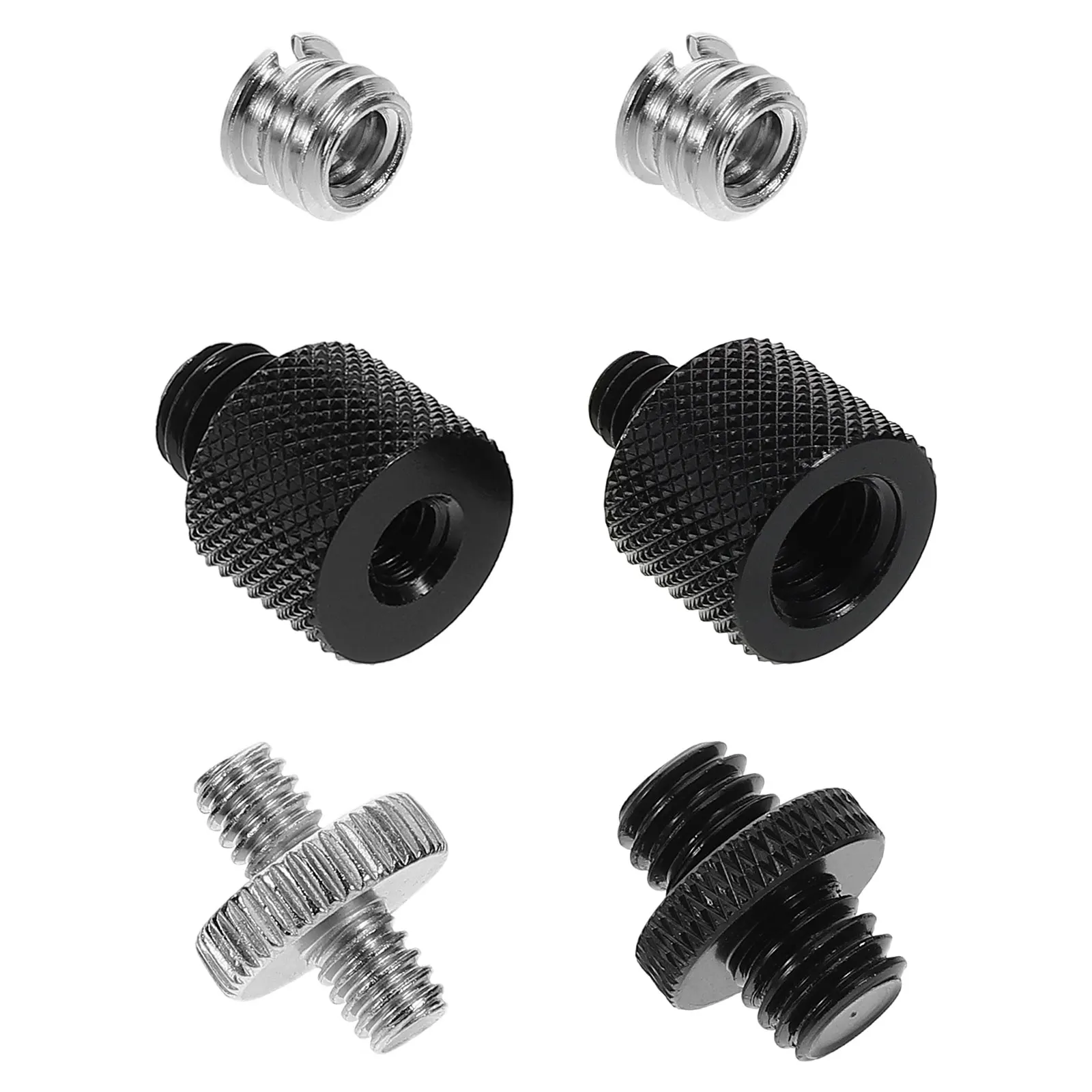 6 Pcs Desk Mic Stand Desk Tripod Adapter Mount Threaded Mic Accessories Clamp Metal Stand Tripod Mount Accessory
6 Pcs Desk Mic Stand Desk Tripod Adapter Mount Threaded Mic Accessories Clamp Metal Stand Tripod Mount Accessory