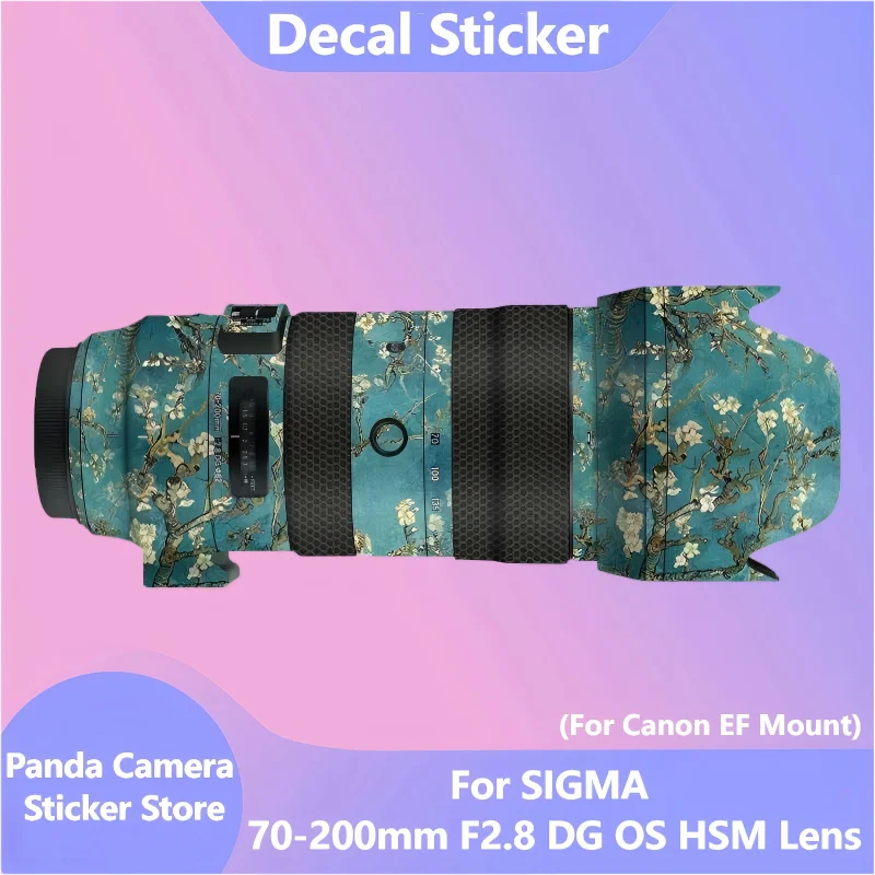 For SIGMA 70-200mm F2.8 DG OS HSM for Canon EF Mount Lens Sticker Protective Skin Decal Vinyl Wrap Anti-Scratch Protector Film
For SIGMA 70-200mm F2.8 DG OS HSM for Canon EF Mount Lens Sticker Protective Skin Decal Vinyl Wrap Anti-Scratch Protector Film