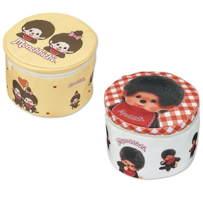 Cute Monchichi printed circular storage box - multi-functional makeup bag - foldable for storing clothes, snacks and other items
Cute Monchichi printed circular storage box - multi-functional makeup bag - foldable for storing clothes, snacks and other items