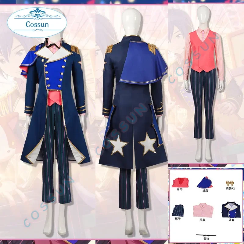 Индивидуальный игровой проект Sekai, красочный сценический костюм KAITO для косплея, необычный праздничный костюм, пальто, рубашка, брюки, униформа на Хэллоуин
Индивидуальный игровой проект Sekai, красочный сценический костюм KAITO для косплея, необычный праздничный костюм, пальто, рубашка, брюки, униформа на Хэллоуин