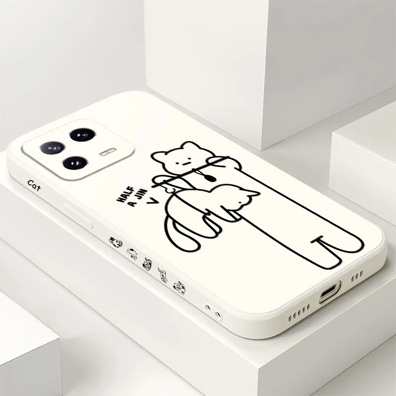 Cute Heavy Cat Phone Case For Xiaomi Mi 15 14 14T 13 13T 12 12X 12T 12S 11 11T 10 10T 9 9T Pro Lite Liquid Silicone Cover
Cute Heavy Cat Phone Case For Xiaomi Mi 15 14 14T 13 13T 12 12X 12T 12S 11 11T 10 10T 9 9T Pro Lite Liquid Silicone Cover