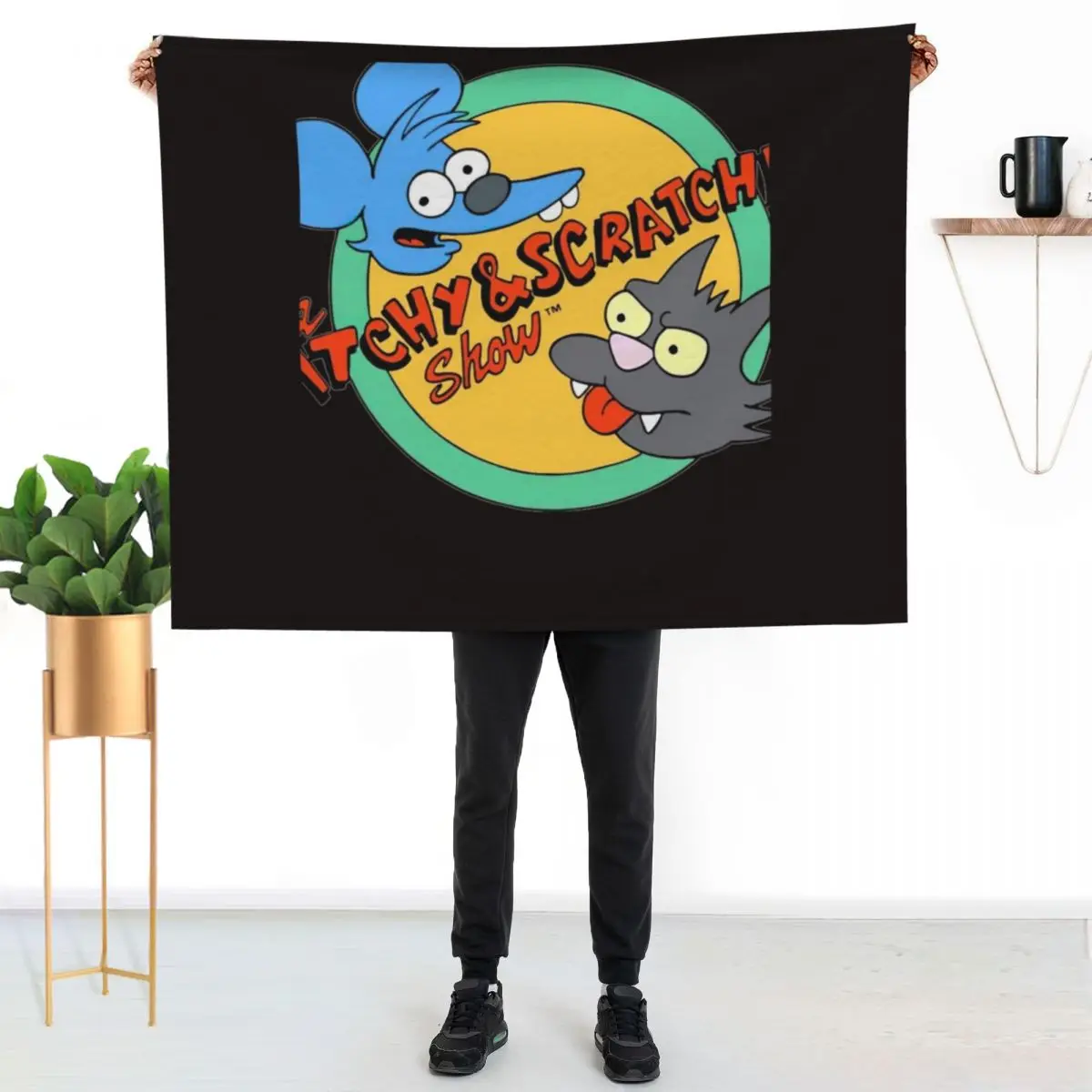 The Itchy and scratchy Cartoons Throw Blanket Warm Comfortable Blanket Gift for Parents Friends
The Itchy and scratchy Cartoons Throw Blanket Warm Comfortable Blanket Gift for Parents Friends
