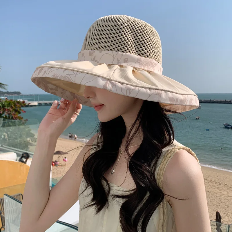 2PCS Summer New Women's Summer Sunscreen Sun Hat Outdoor Travel Big Brim Sun Hat Foldable Bucket Hat Streetwear
2PCS Summer New Women's Summer Sunscreen Sun Hat Outdoor Travel Big Brim Sun Hat Foldable Bucket Hat Streetwear