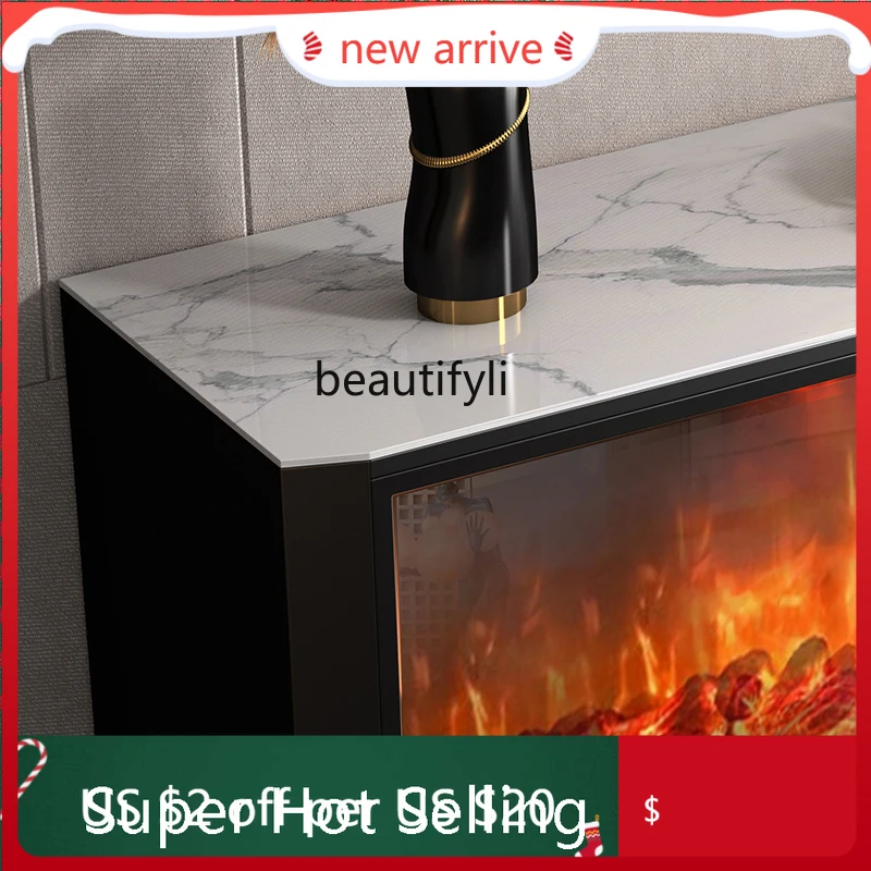 S132 Italian light luxury porch fireplace decorative cabinet rock slab dining side cabinet simulated flame creative storage cabi
S132 Italian light luxury porch fireplace decorative cabinet rock slab dining side cabinet simulated flame creative storage cabi