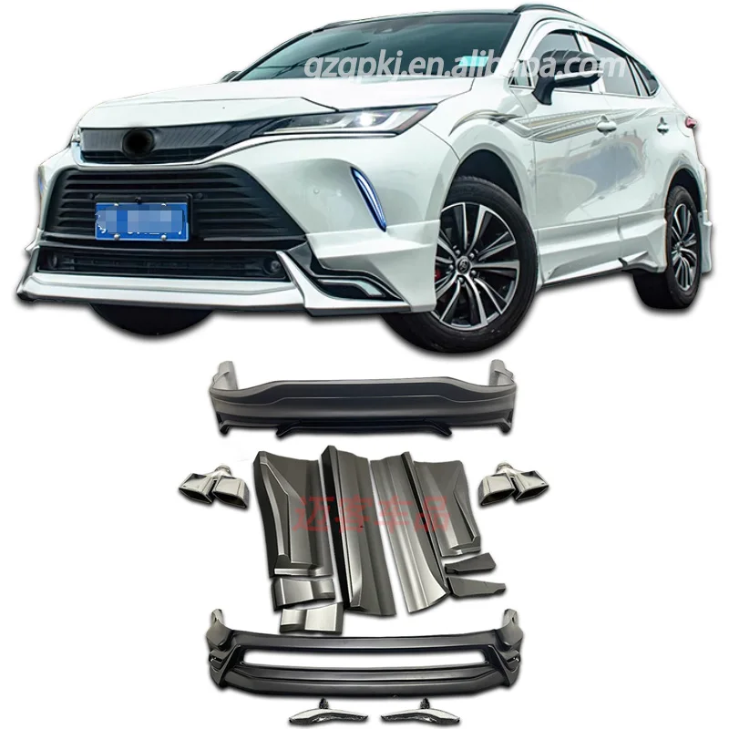 for Toyota HARRIER Body Kit HARRIER Spoiler Fender Diffuser Front Lip Rear Lip Side Skirt
for Toyota HARRIER Body Kit HARRIER Spoiler Fender Diffuser Front Lip Rear Lip Side Skirt