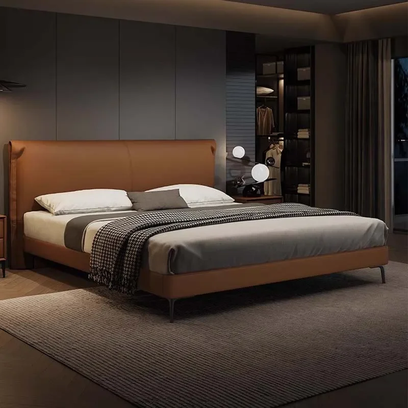 Soft European Double Bed Waterproof High End Luxury Twin Queen Beds Bedroom Modern Upholstered Camas De Dormitorio Furniture
Soft European Double Bed Waterproof High End Luxury Twin Queen Beds Bedroom Modern Upholstered Camas De Dormitorio Furniture