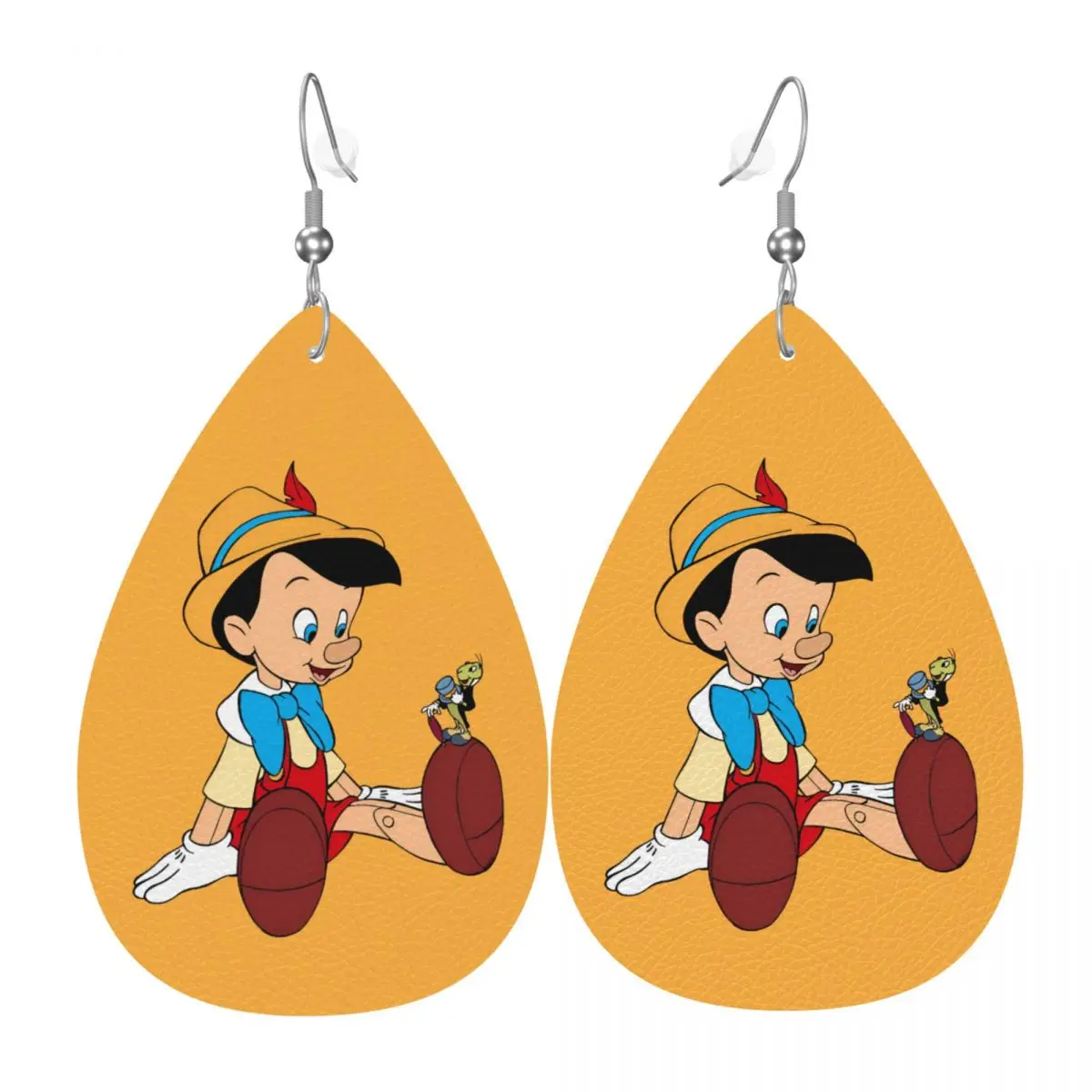Custom Cartoon Pinocchio Leather Teardrop Earrings for Women Leather Earrings Fashion Lightweight for Parties Holidays
Custom Cartoon Pinocchio Leather Teardrop Earrings for Women Leather Earrings Fashion Lightweight for Parties Holidays