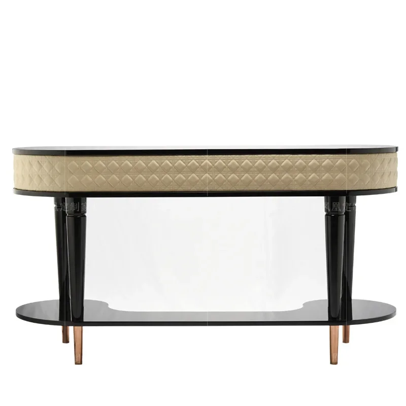 Italian light luxury entrance table, solid wood foreskin, Internet celebrity dresser, post-modern American minimalist furniture
Italian light luxury entrance table, solid wood foreskin, Internet celebrity dresser, post-modern American minimalist furniture