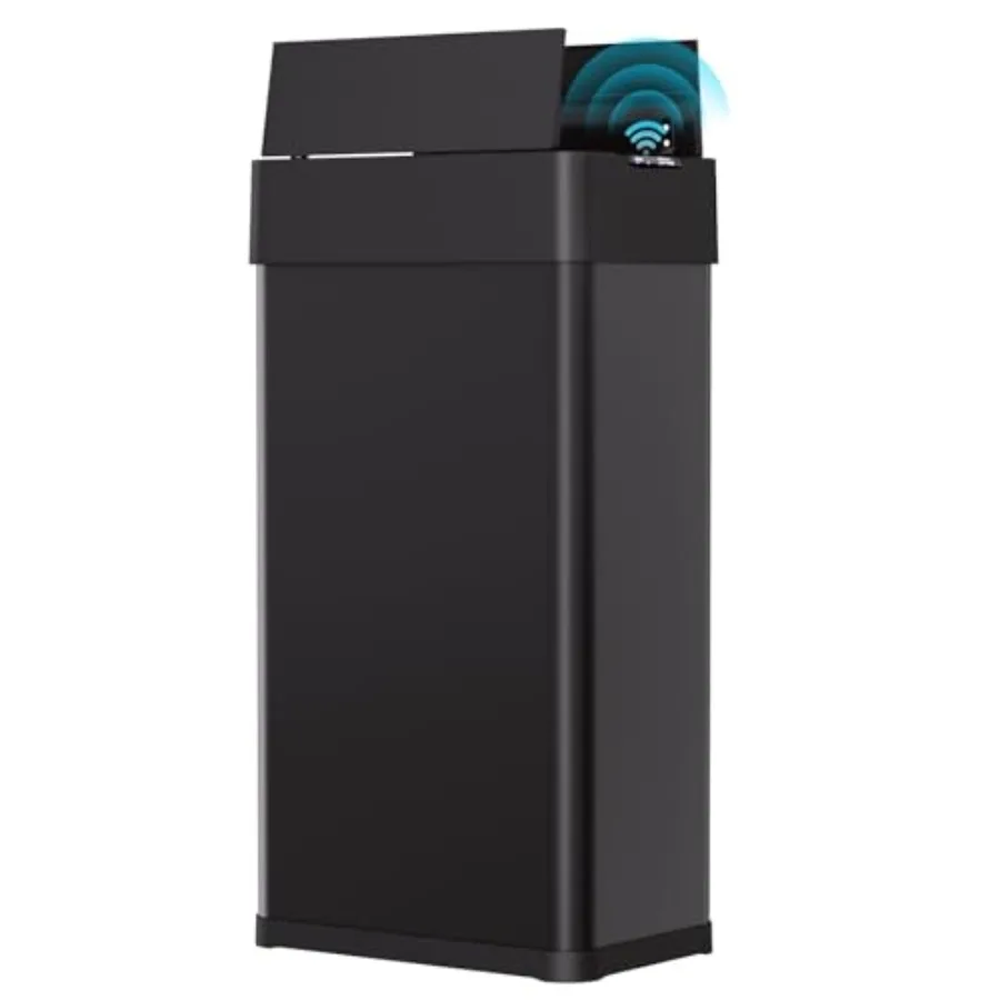 21.1 Gal Automatic Trash Can 80L Stainless Steel Motion Sensor Garbage Bin Touchless Brushed Wastebasket with Butterfly Soft-Cl
21.1 Gal Automatic Trash Can 80L Stainless Steel Motion Sensor Garbage Bin Touchless Brushed Wastebasket with Butterfly Soft-Cl