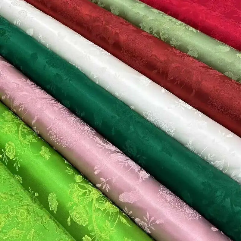 Real Silk Jacquard Fabric 20Momme Interwoven Satin Dress Dress and Cheongsam Silk Fabric
Real Silk Jacquard Fabric 20Momme Interwoven Satin Dress Dress and Cheongsam Silk Fabric