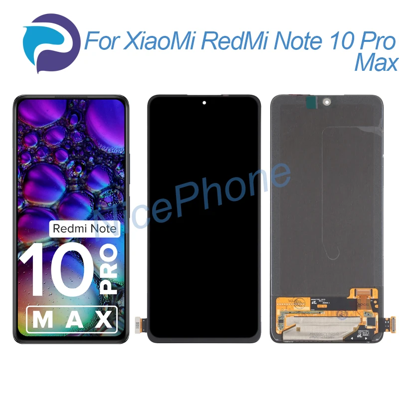 ЖК-дисплей с сенсорным экраном и дигитайзером M2101K6I для XiaoMi RedMi Note 10 Pro Max, ЖК-дисплей
ЖК-дисплей с сенсорным экраном и дигитайзером M2101K6I для XiaoMi RedMi Note 10 Pro Max, ЖК-дисплей